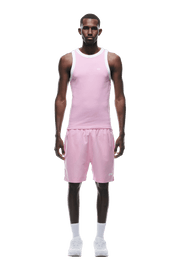WAFFLE KNIT TANKTOP PINK