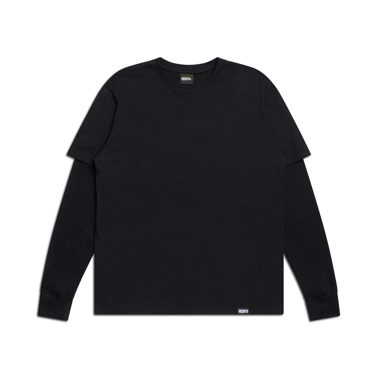 LAYERED LONGSLEEVE BLACK