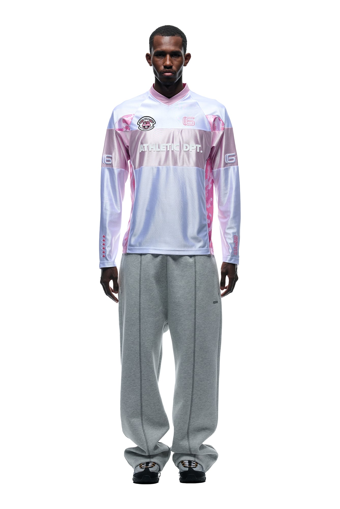 LONGSLEEVE JERSEY WHITE/PINK