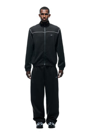 NEOPRENE TRACK JACKET BLACK