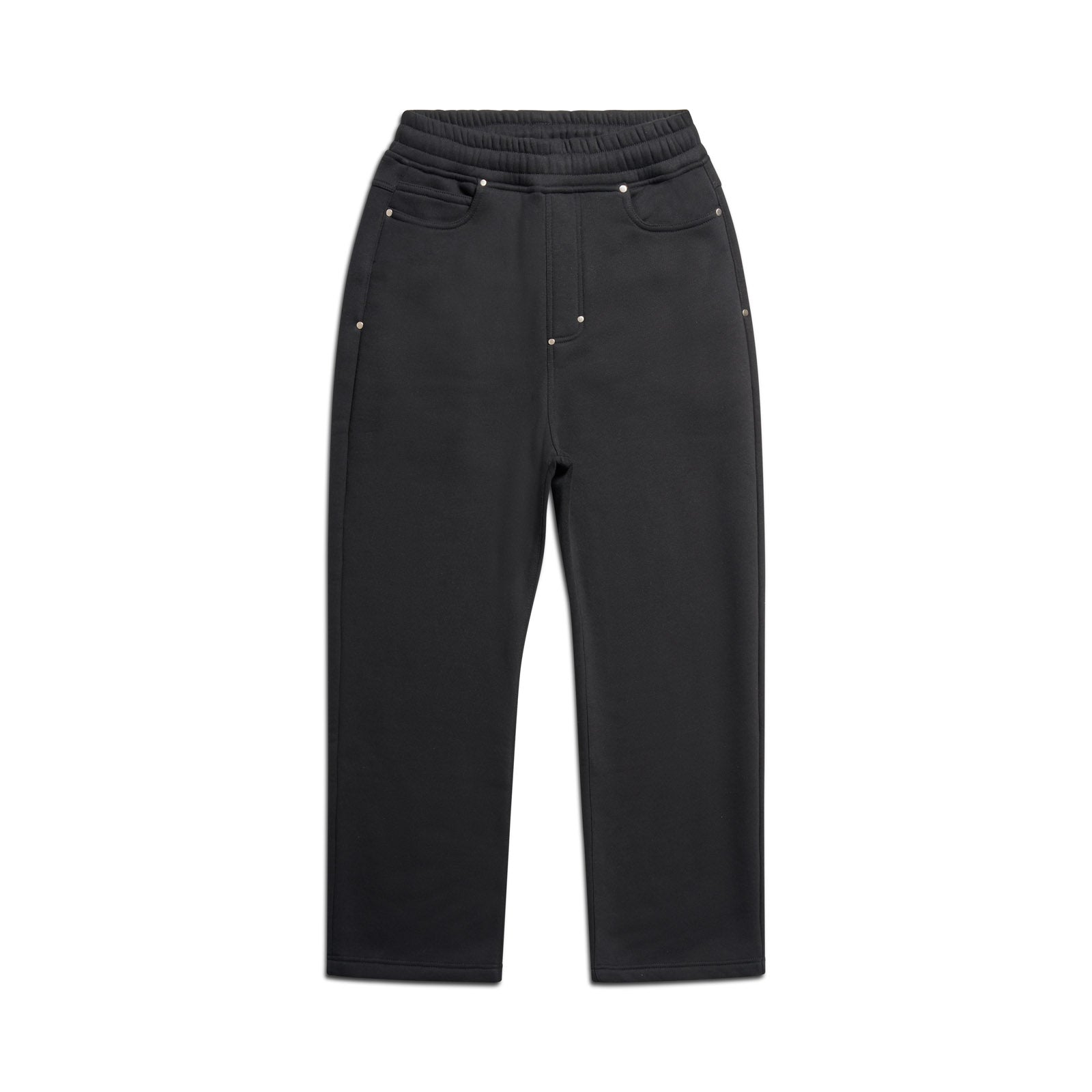 X-TRA WIDE 5-POCKET JOGGER BLACK