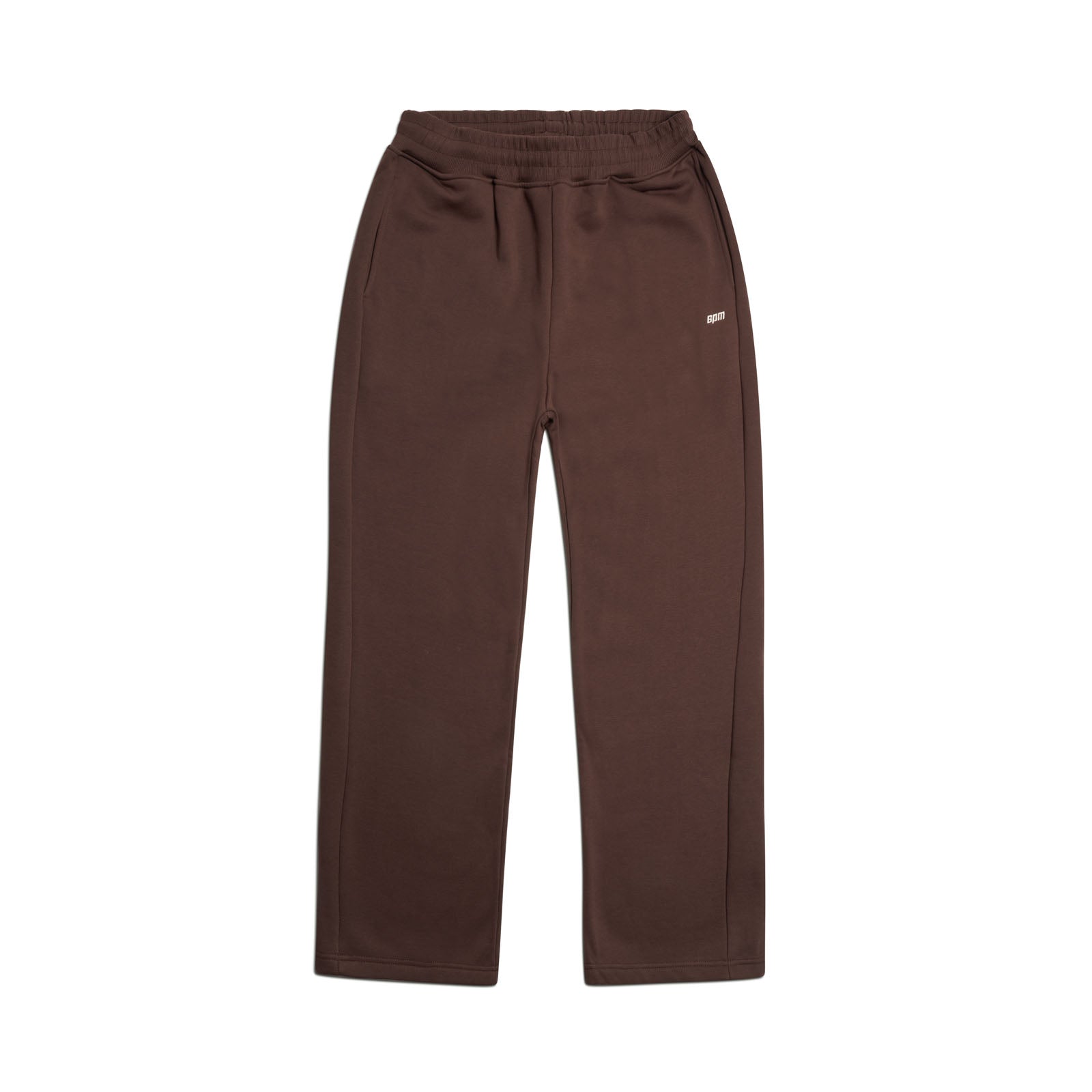 OPEN LEG JOGGER CHOCOLATE BROWN