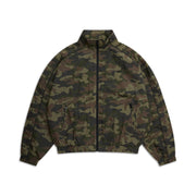 RIPSTOP CAMO TRACKJACKET W/ PIPING