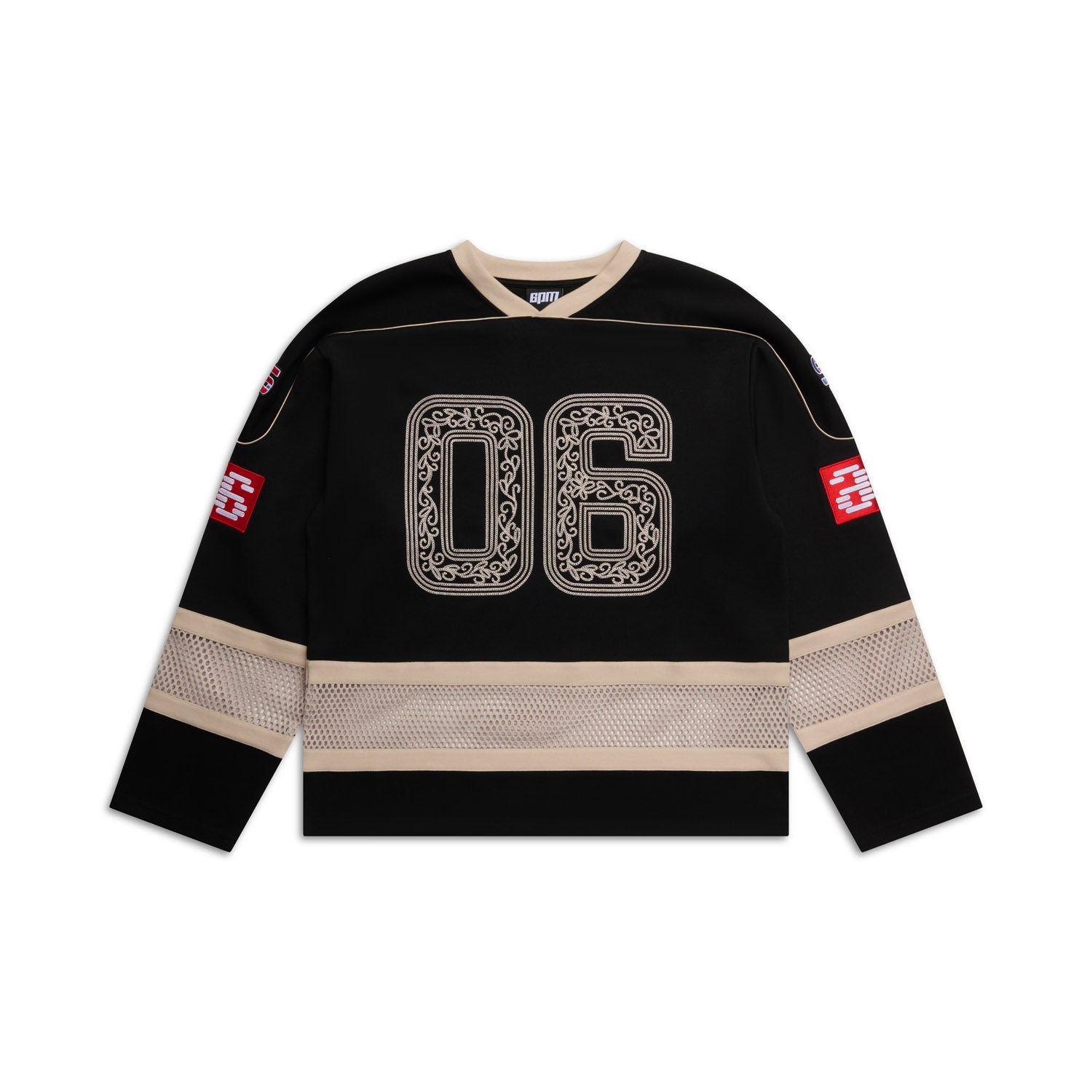 ORNAMENT HOCKEY JERSEY BLACK