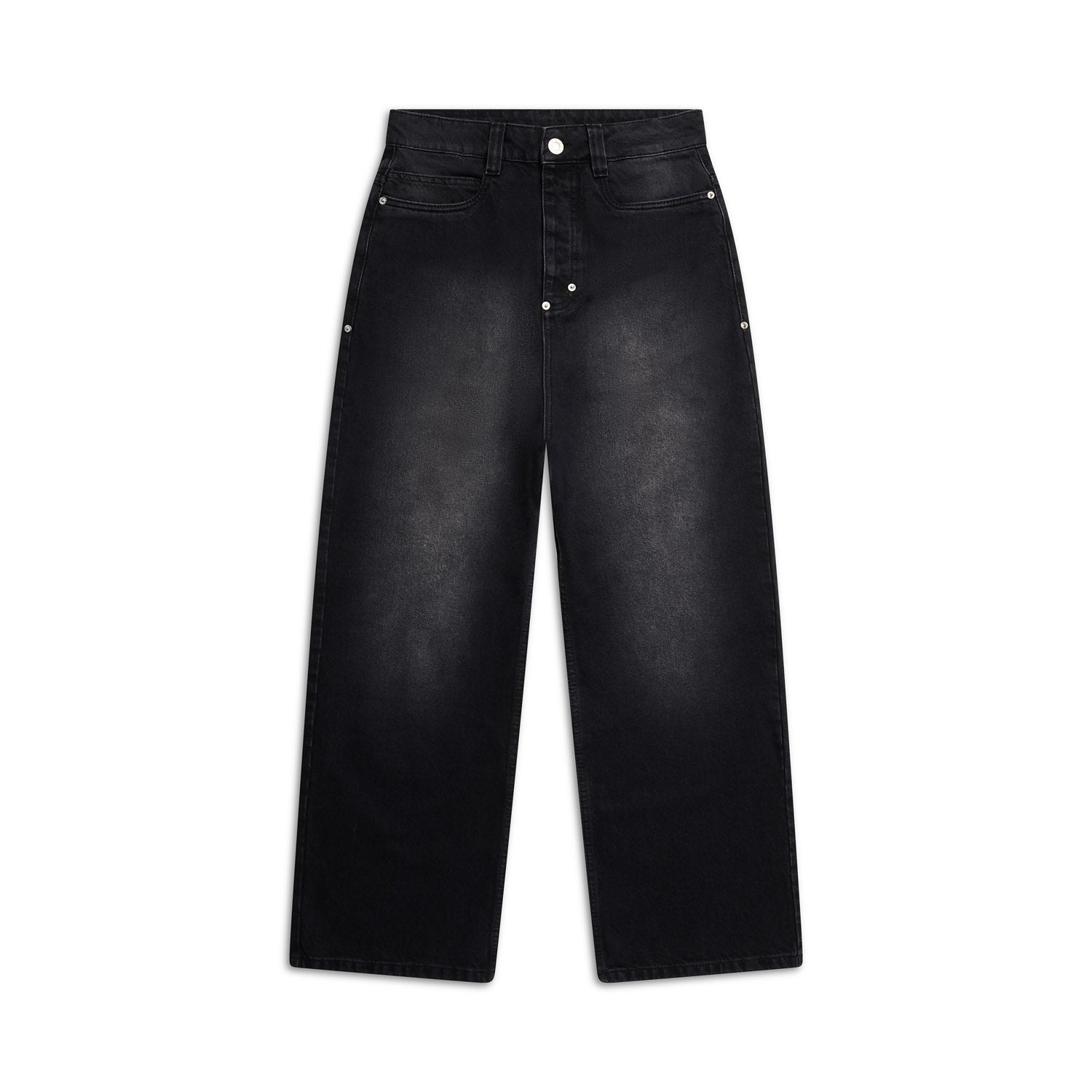 6PM+ X-TRA WIDE DENIM BLACK WASH