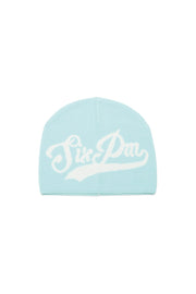 SCRIPT LOGO BEANIE TURQUOISE