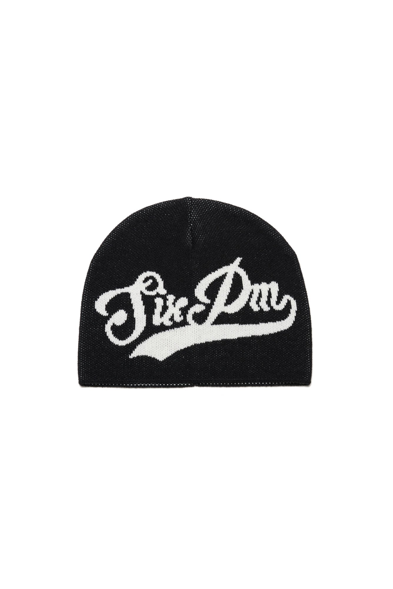 SCRIPT LOGO BEANIE BLACK