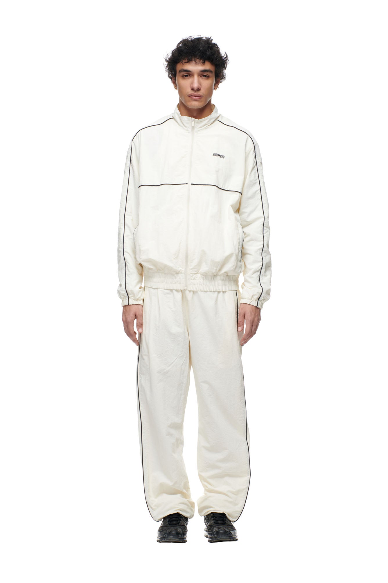 BF NYLON TRACKJACKET CREAM