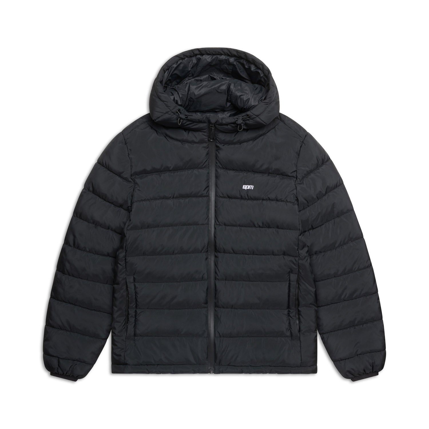 LIGHT WEIGHT PUFFER JACKET BLACK