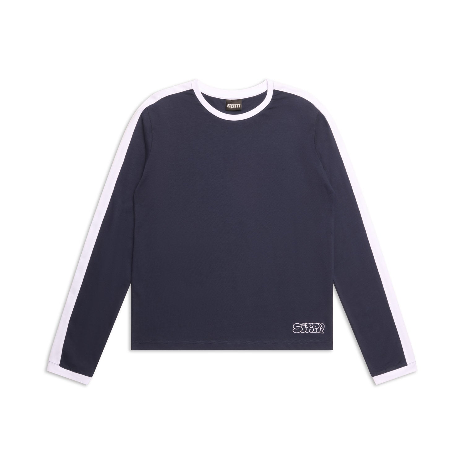 GRAFFITI RINGER LS MIDNIGHT BLUE