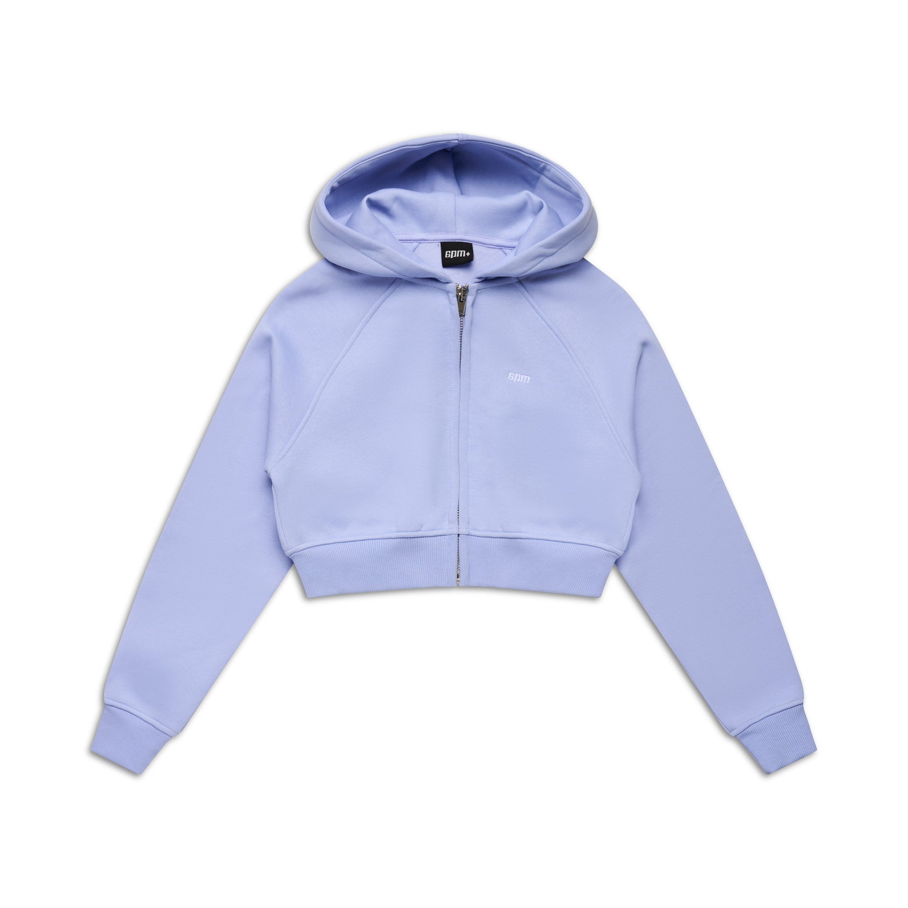WMNS CROPPED ZIP HOODIE SOFT VIOLET
