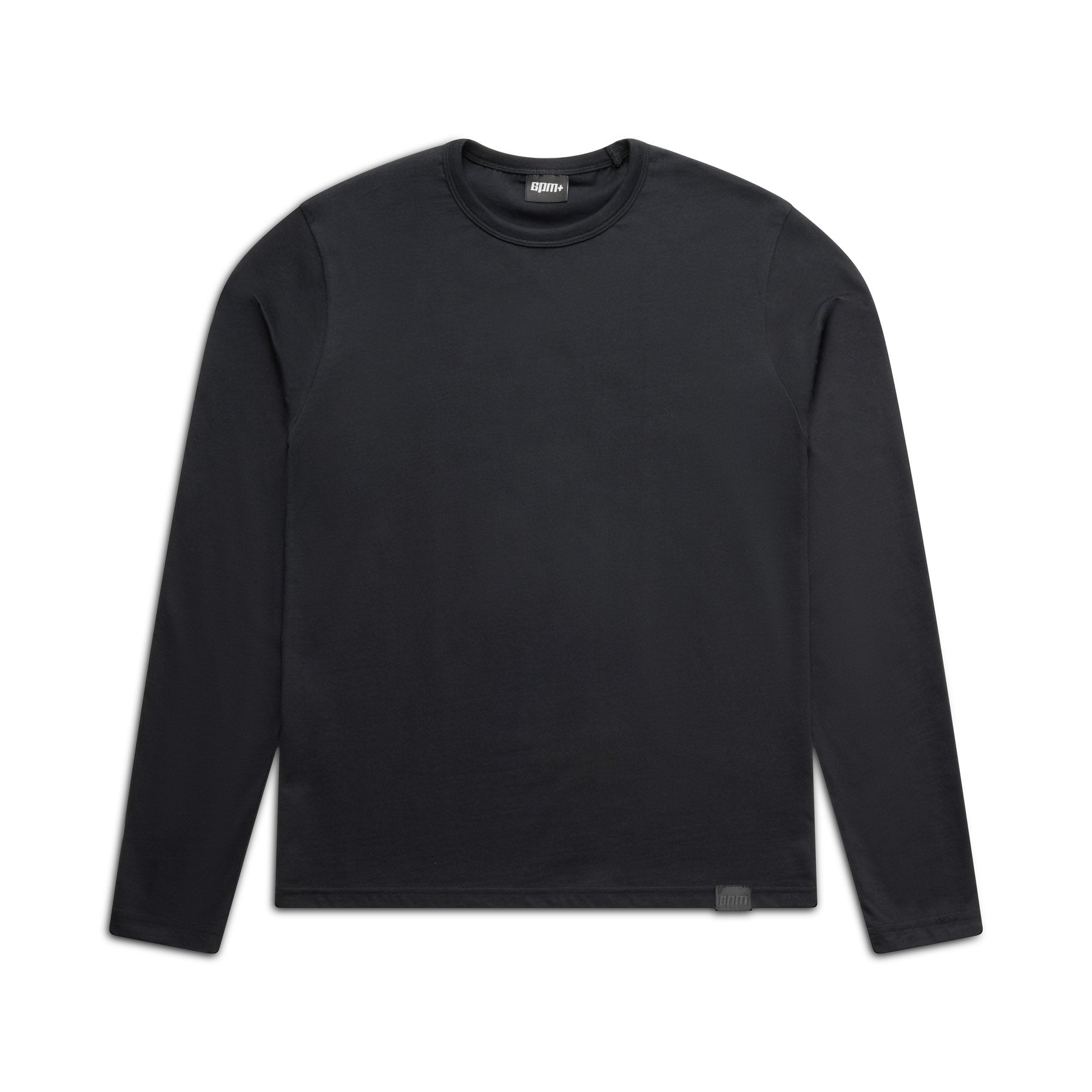 6PM+ SLIM FIT LONGSLEEVE FADED BLACK