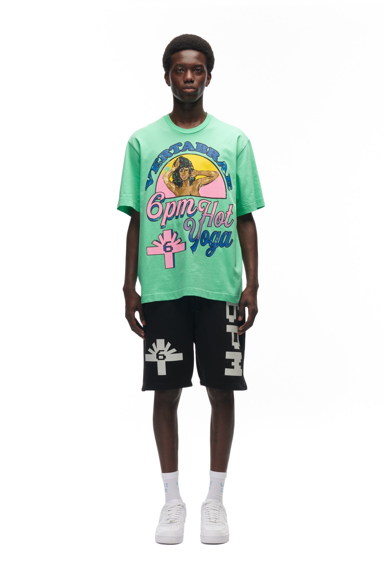 HOT YOGA T-SHIRT GREEN