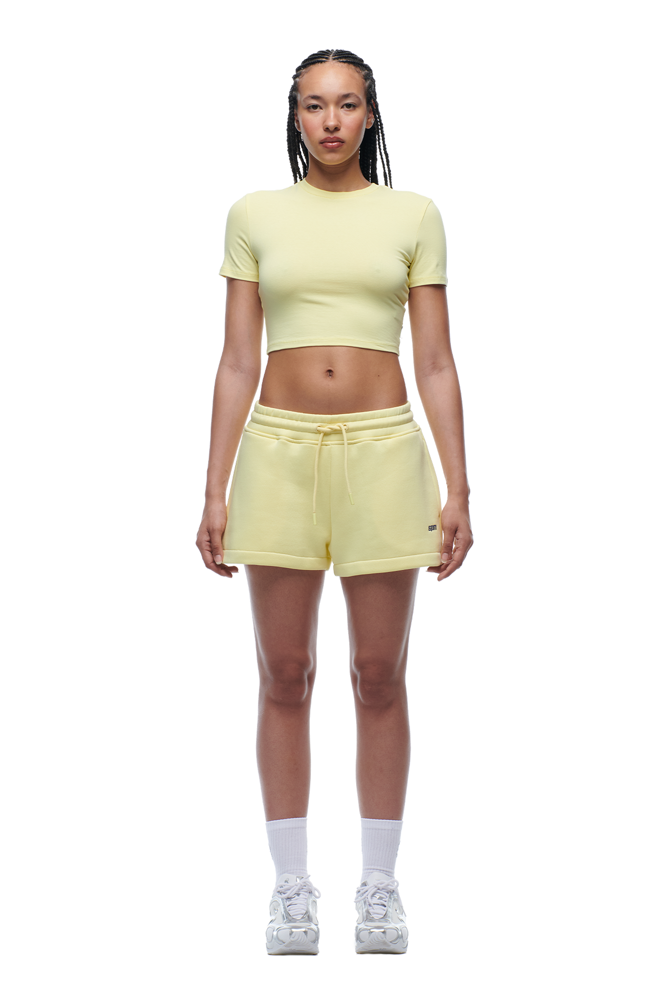 WMNS CROPPED T-SHIRT BUTTERCREAM