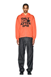 F&F ZIP HOODIE ORANGE