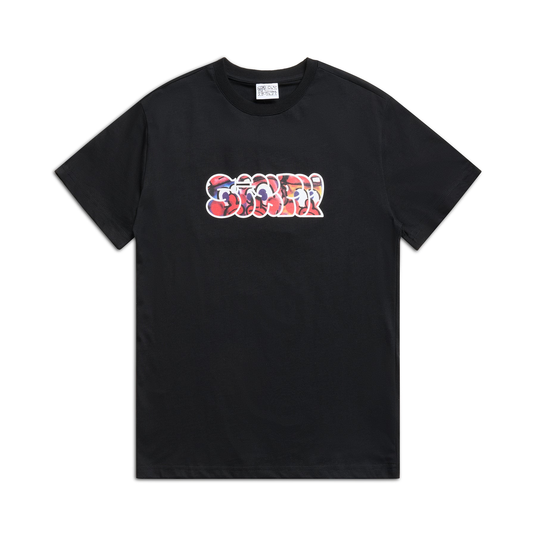 SLAWN SIGNATURE TEE BLACK